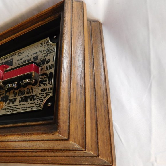 Vintage Intercraft Industries COLUMBIA and DIXIE BELLE Trains Wall Plaques - Picture 12 of 13